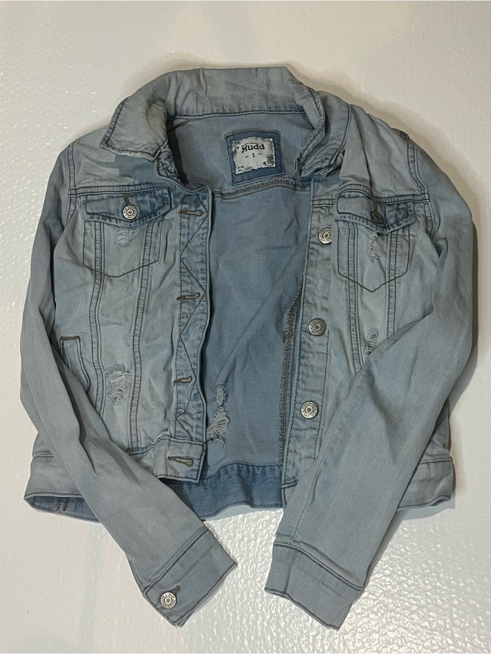 Mudd Light Blue Kids Jean Jacket
